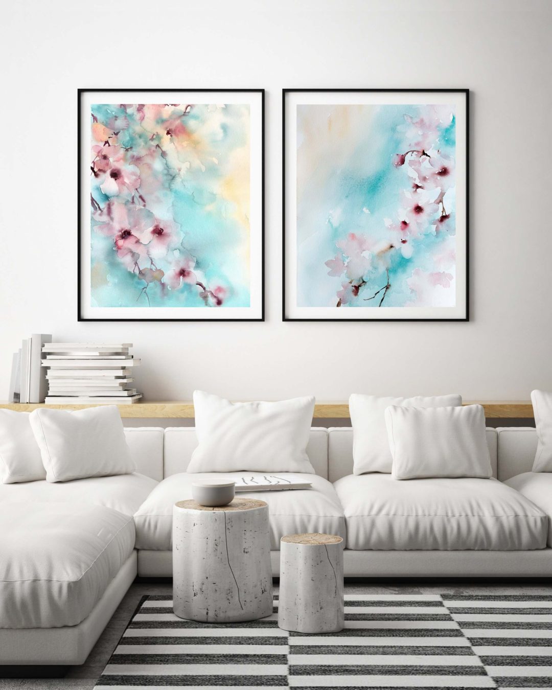 Master Bedroom Artwork - Our Home Obsession