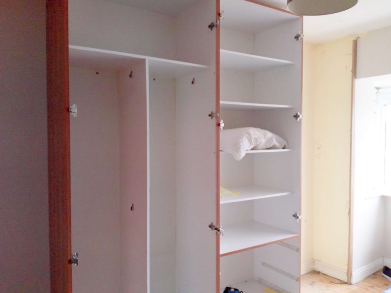 Planning and Assembling an Ikea Pax wardrobe - Our Home Obsession