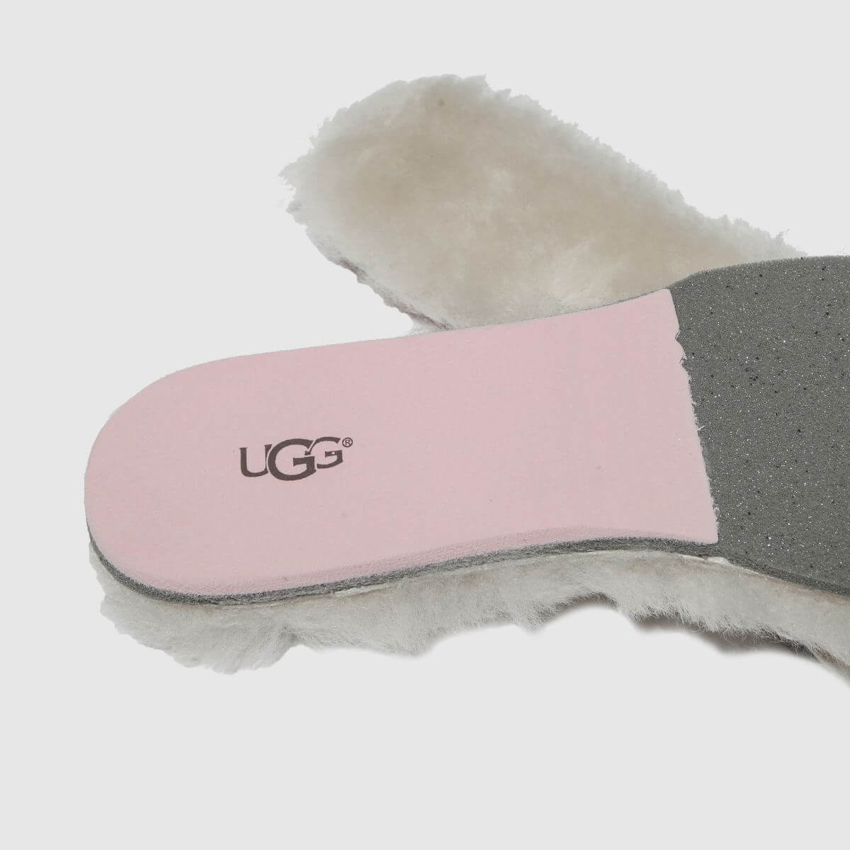 White wooly insoles for shoes.